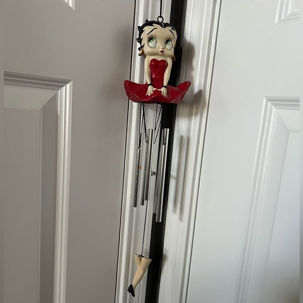 Rare betty boop wind chime